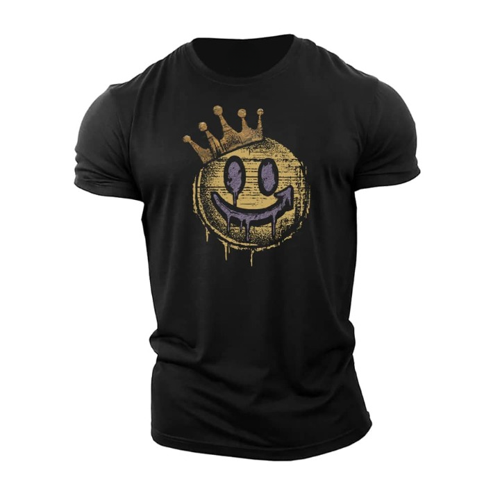 Crown Smiley T-paita