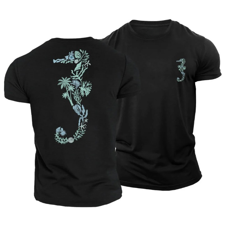 T-shirt Cavalo-marinho Salgado