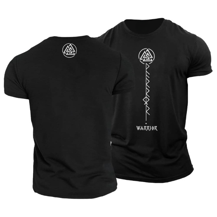 Viking Kriger Rune T-skjorte