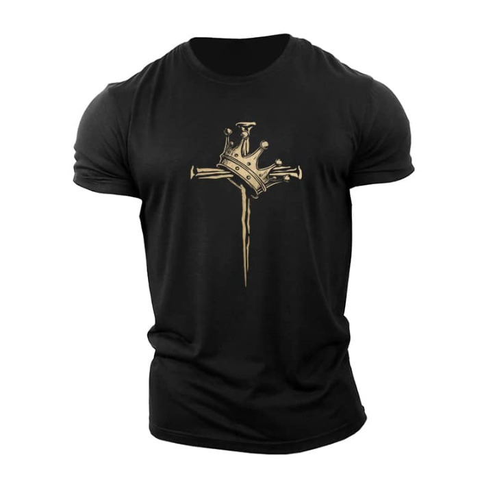 T-shirt Cross Crown