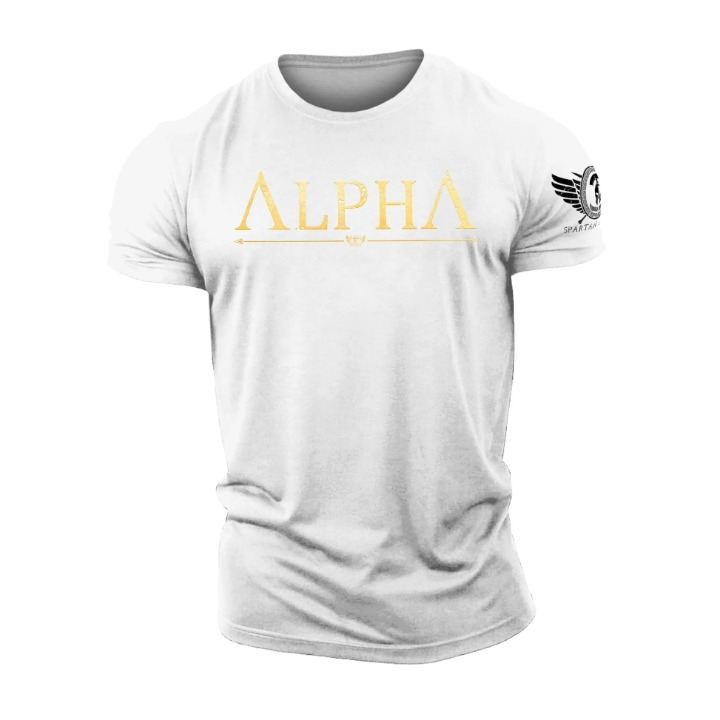 ALPHA Guld-smedet T-shirt