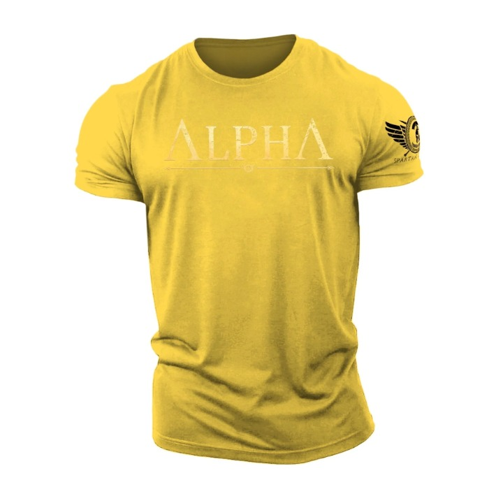 ALPHA Guld-smedet T-shirt