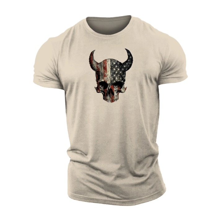 American Devil Skull T-Shirt