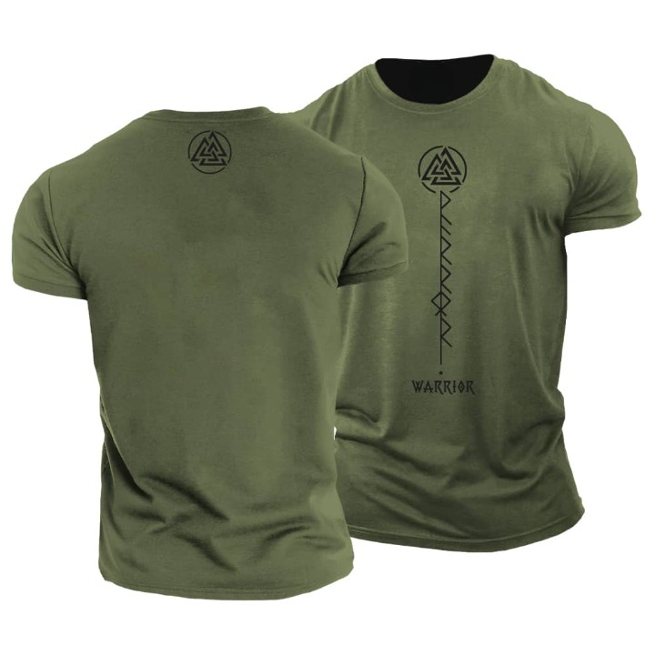 Viking Kriger Rune T-skjorte