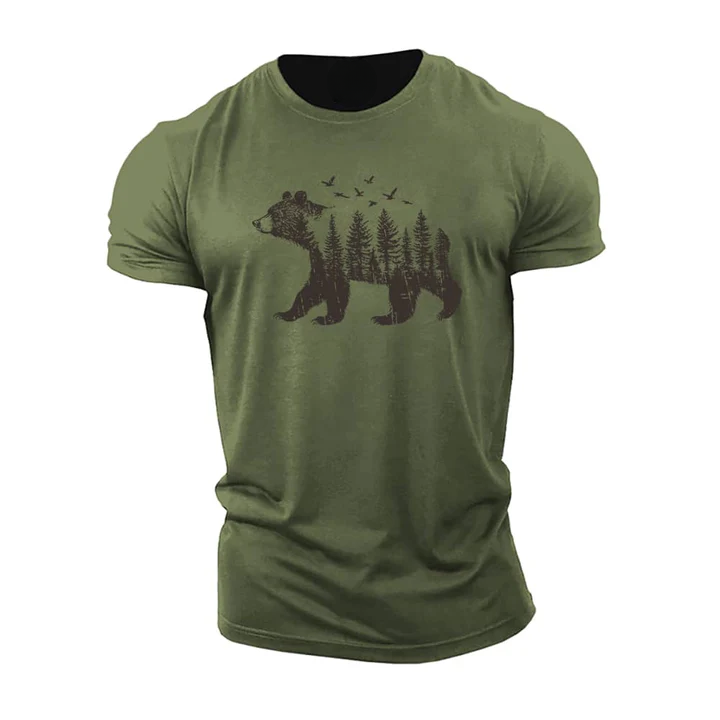 Bear And Forest T-Shirt