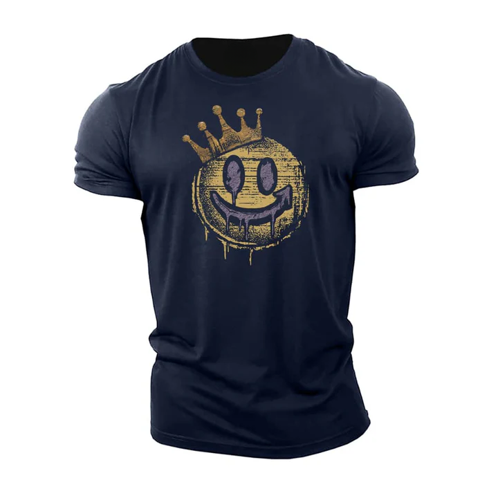 Crown Smiley T-paita