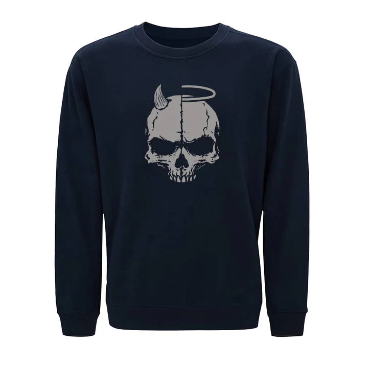 Angel Devil Skull Sweatshirt
