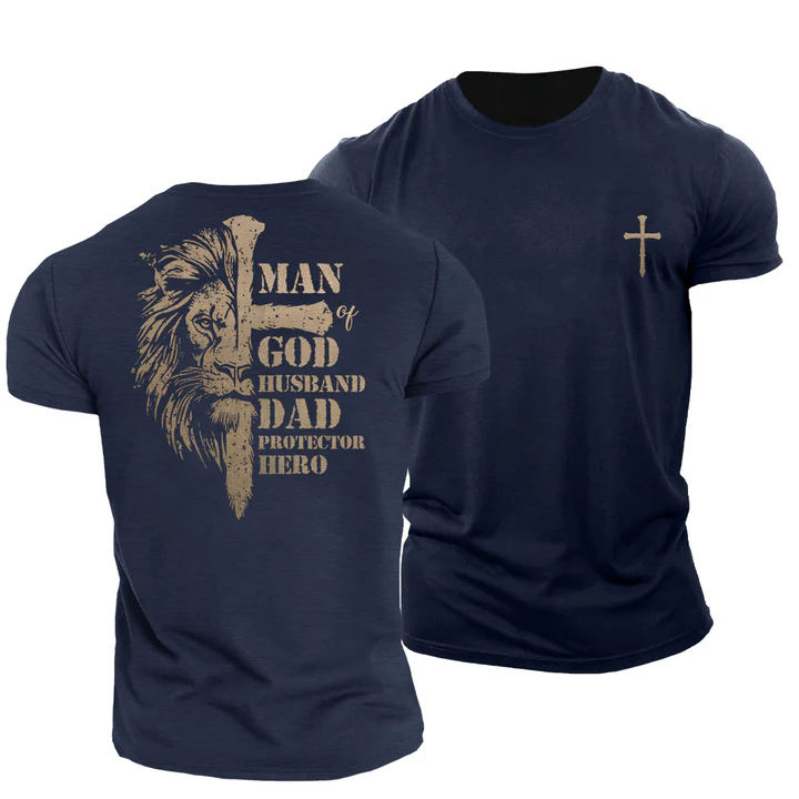 T-shirt Uomo Alpha di Dio