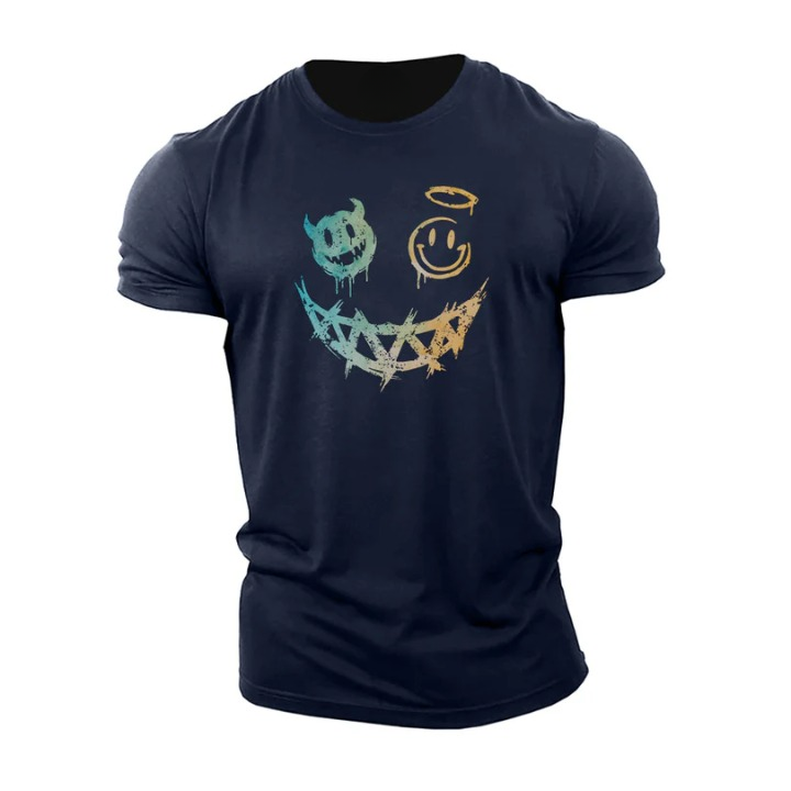 Devil Angel Smiley T-Shirt