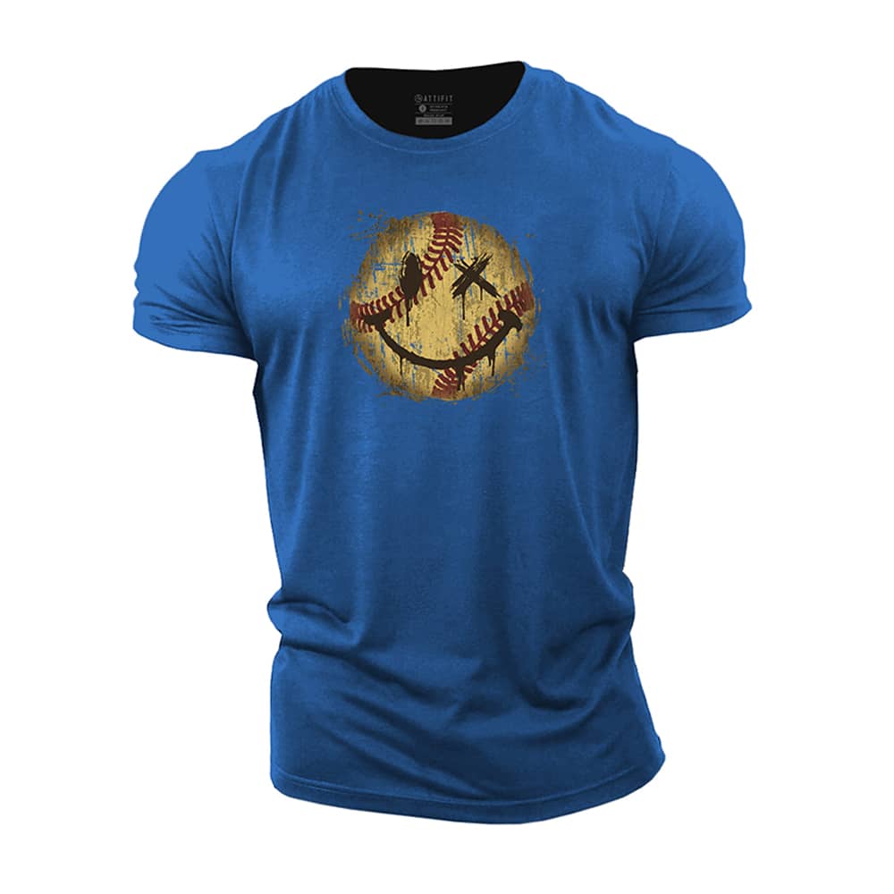 Baseball Smiley T-Shirt