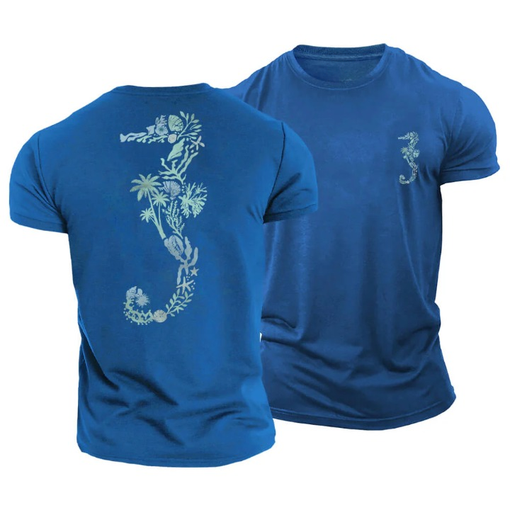 T-shirt Cavalo-marinho Salgado