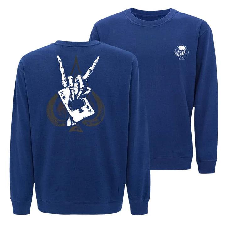 Skull Poker Sweatshirt