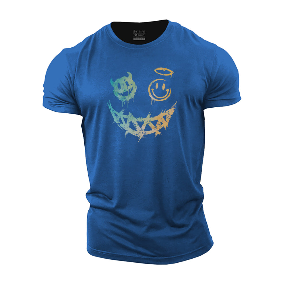 Devil Angel Smiley T-Shirt