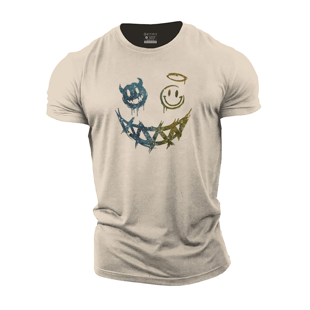 Devil Angel Smiley T-Shirt