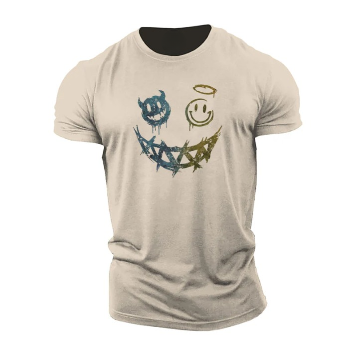 Devil Angel Smiley T-Shirt