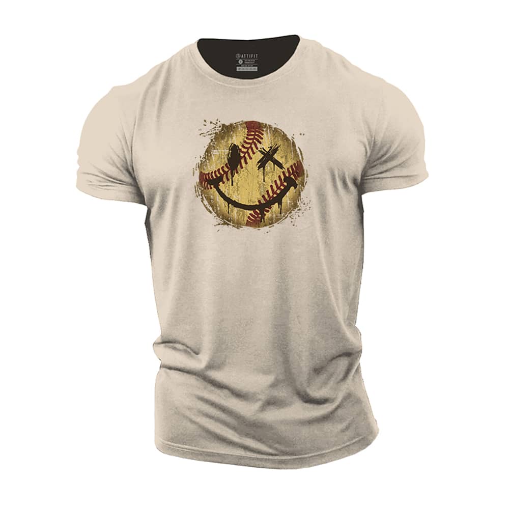 Baseball Smiley T-Shirt
