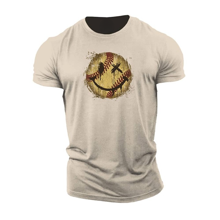 Baseball Smiley T-Shirt