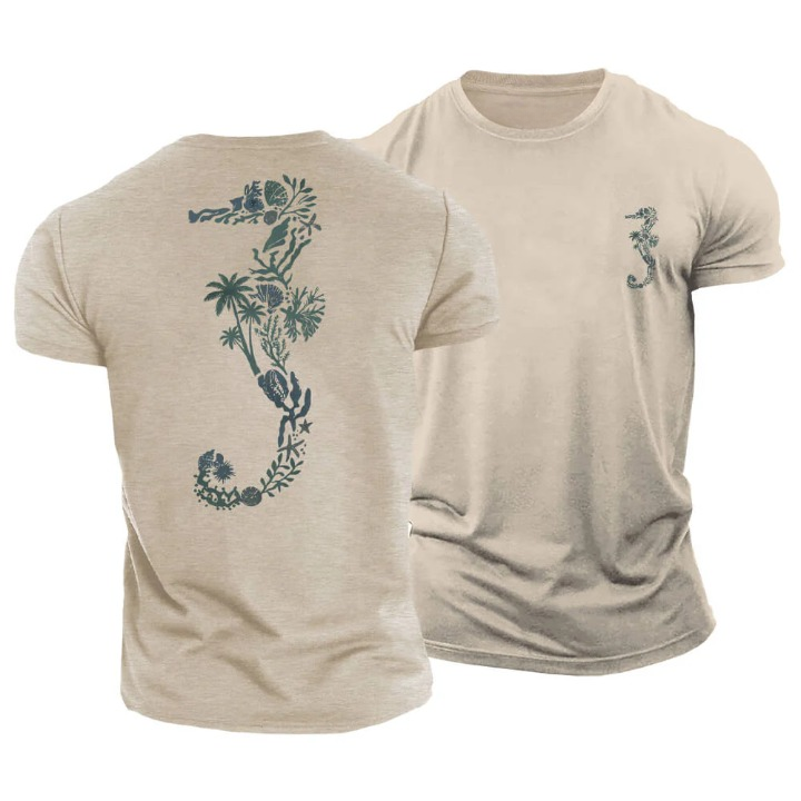 T-shirt Cavalo-marinho Salgado