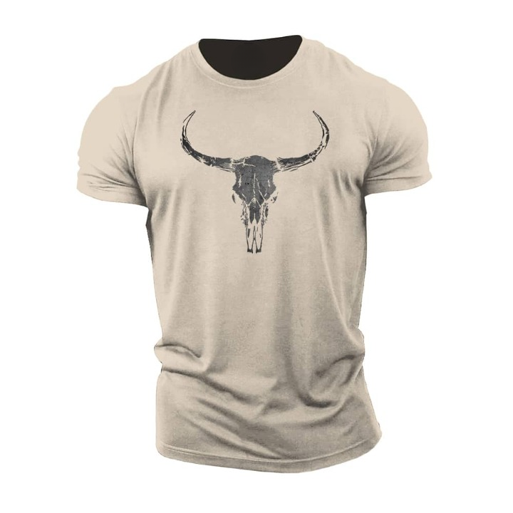 Dark Bull Skull T-Shirt
