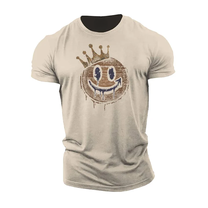 Crown Smiley T-paita