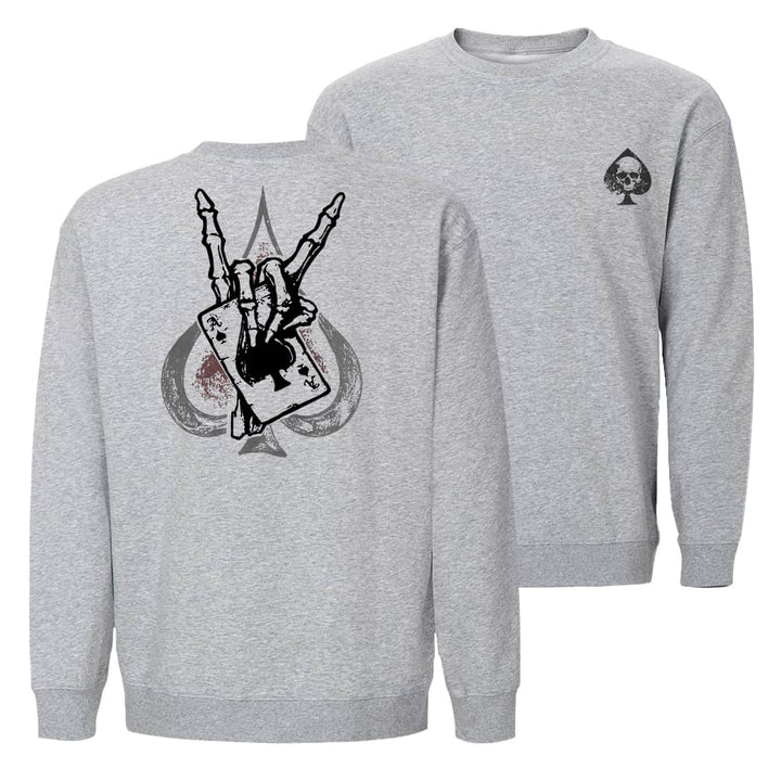 Skull Poker Sweatshirt