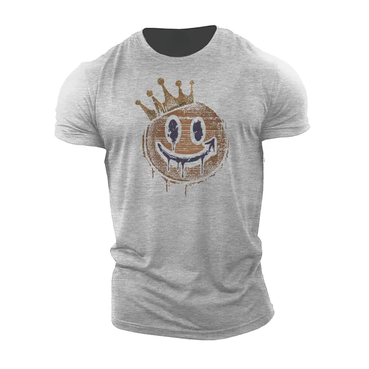 Crown Smiley T-paita