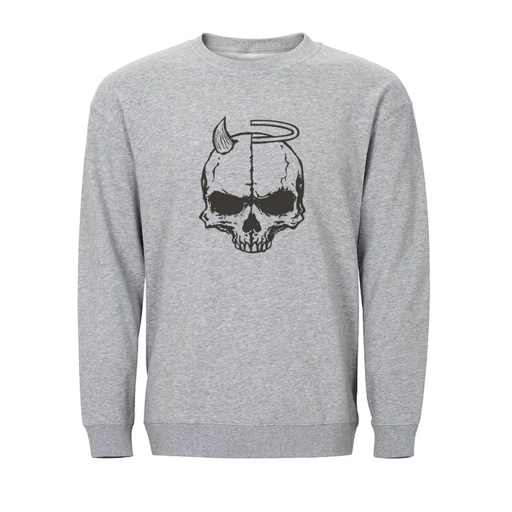 Angel Devil Skull Sweatshirt