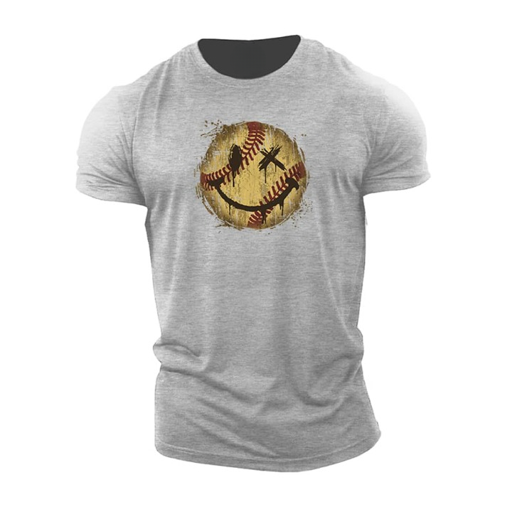 Baseball Smiley T-Shirt