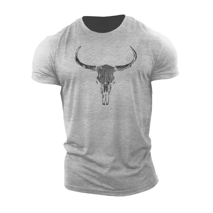 Dark Bull Skull T-Shirt