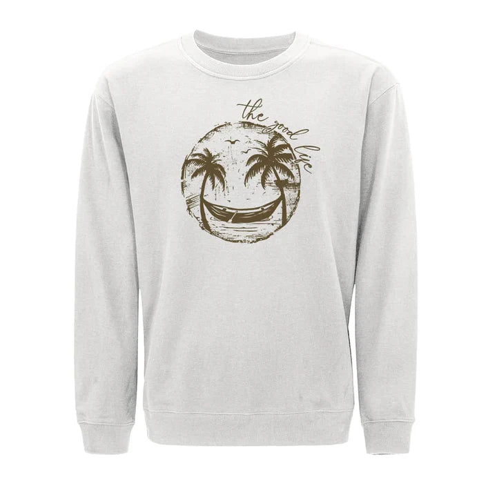 Smiley Palm Tree Sweatshirt