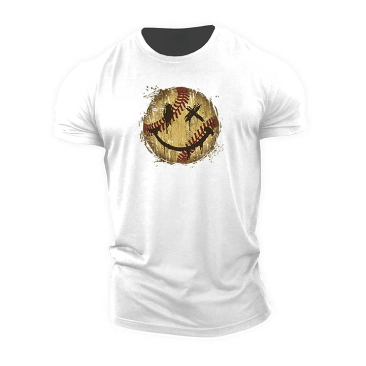 Baseball Smiley T-Shirt
