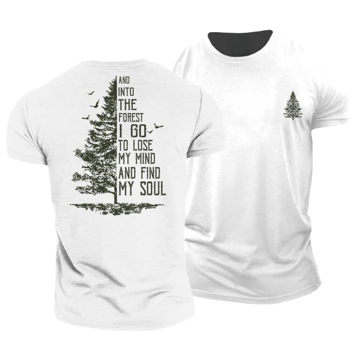 Find Soul In Forest T-paita