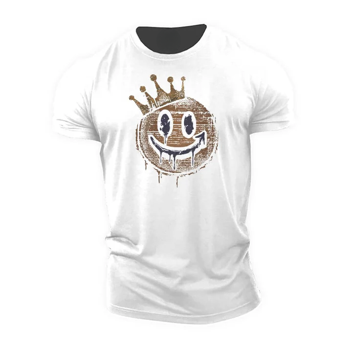 Crown Smiley T-paita