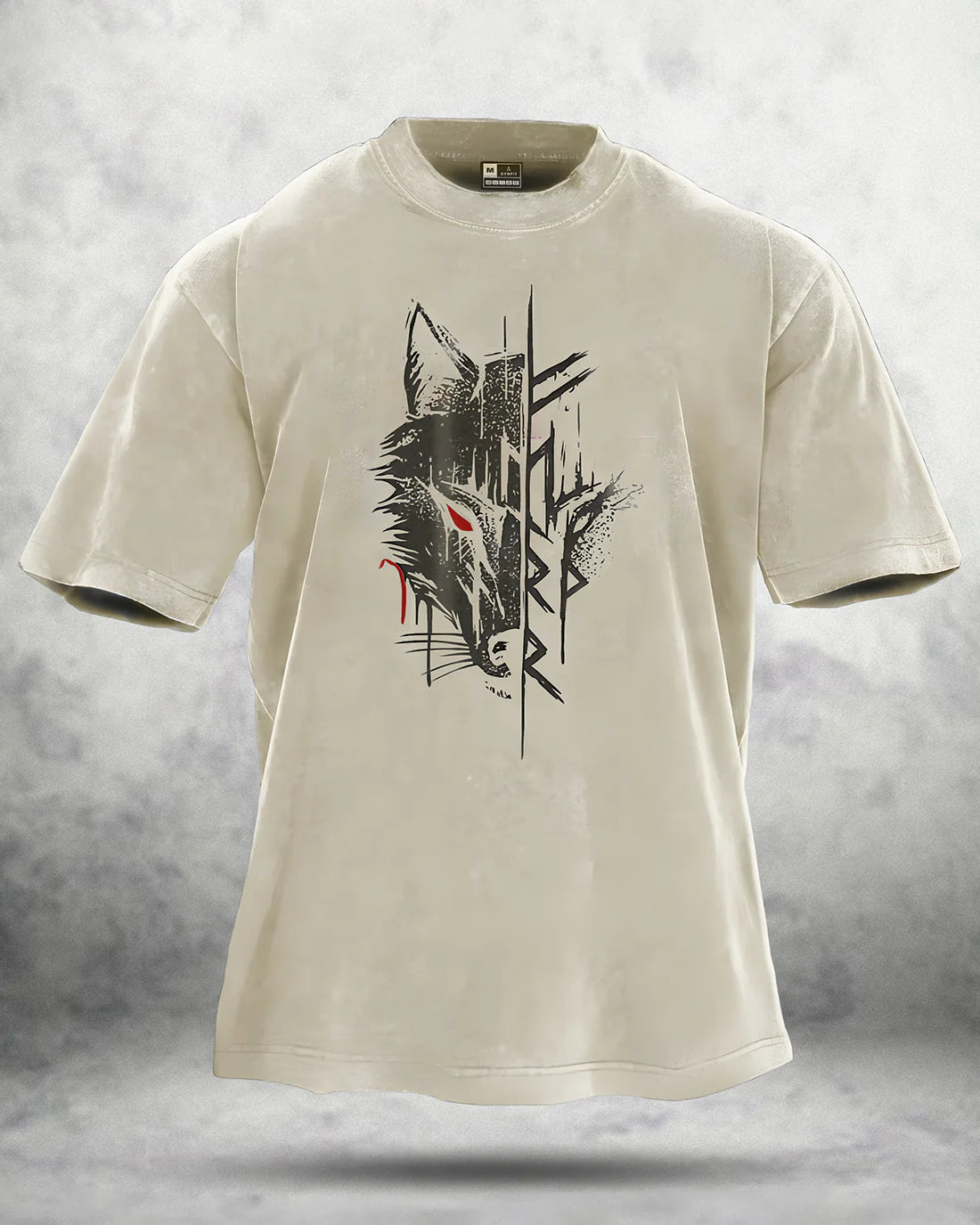 Wolf Red Eye Washed T-Shirt