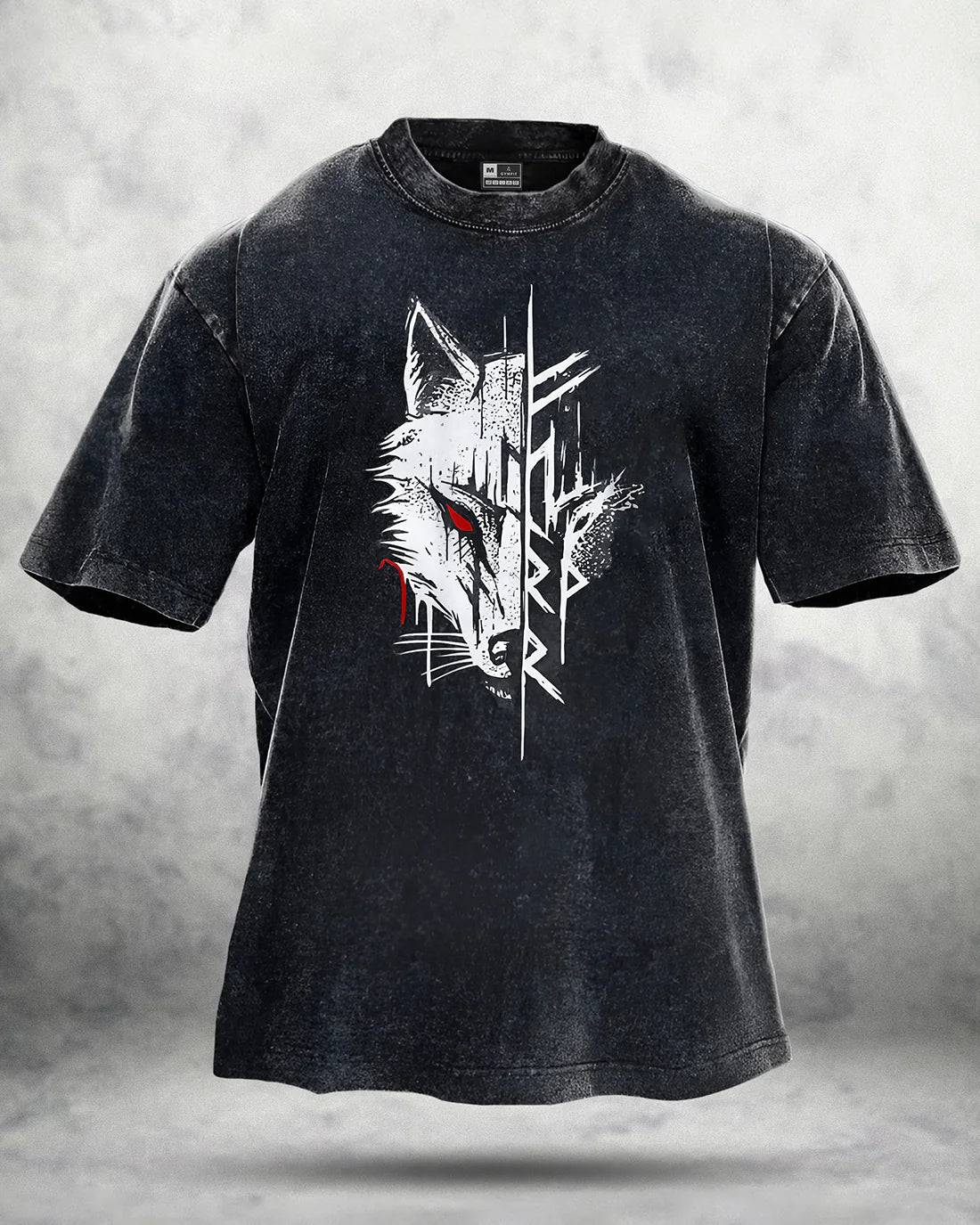 Wolf Red Eye Washed T-Shirt