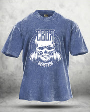 Gym Skull Washed T-Shirt