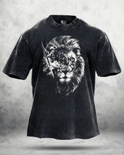 Spartan Lion Washed T-Shirt