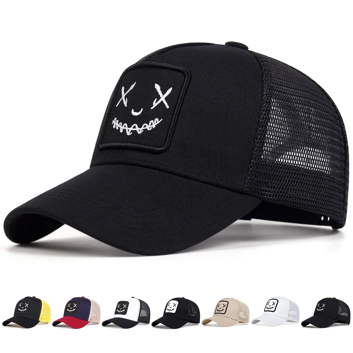 X Smiley Face Cap