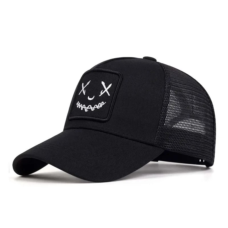 X Smiley Face Cap