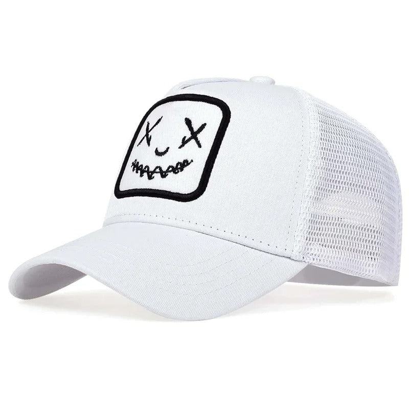 X Smiley Face Cap