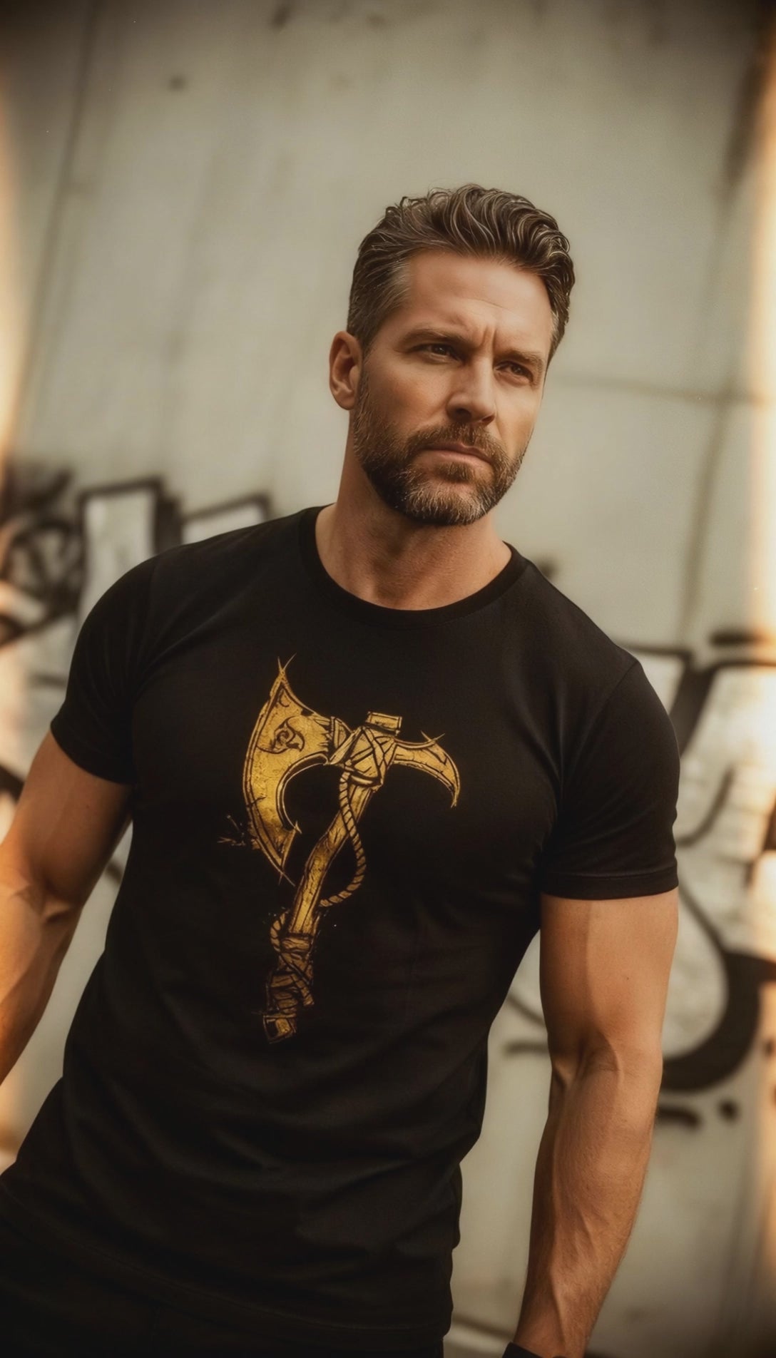 Load video: Viking Ax T-Shirt