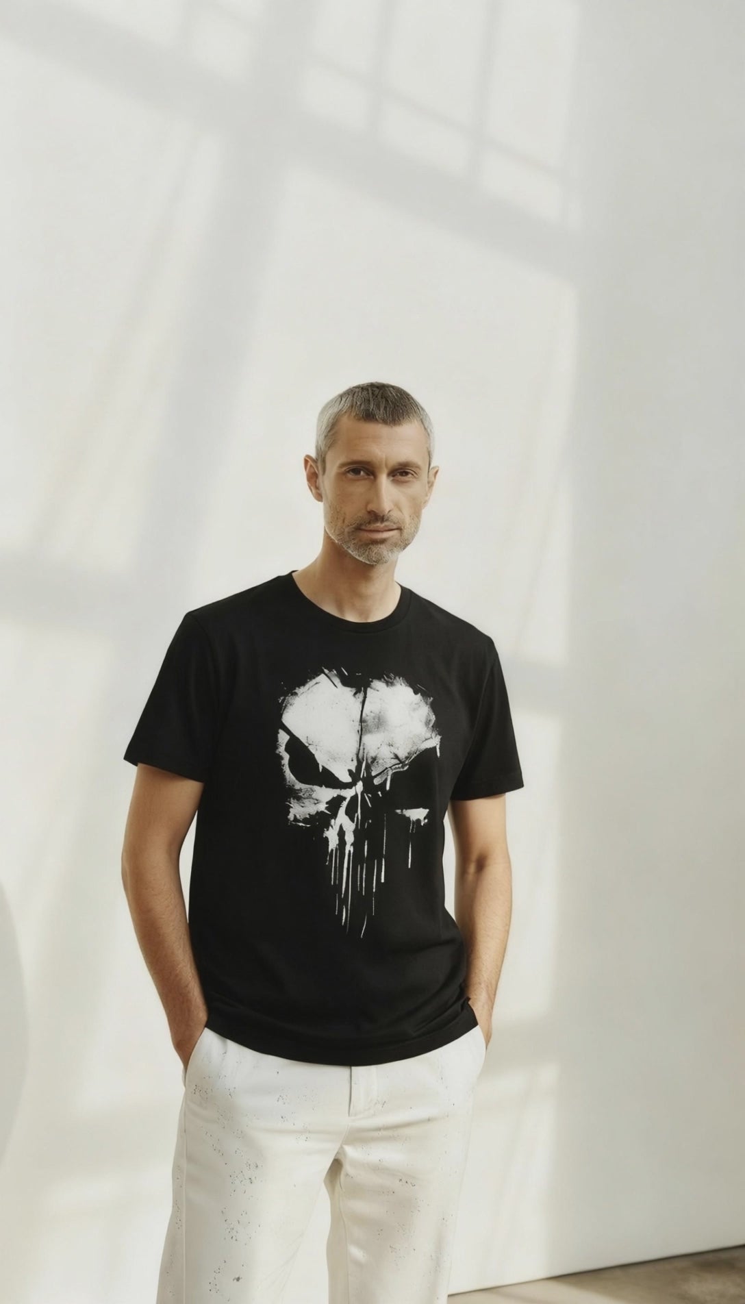 Load video: Punisher Skull T-Shirt