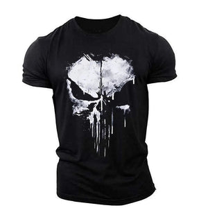 Punisher dødningehode T-skjorte