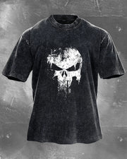 Gym Skull Camiseta Lavada