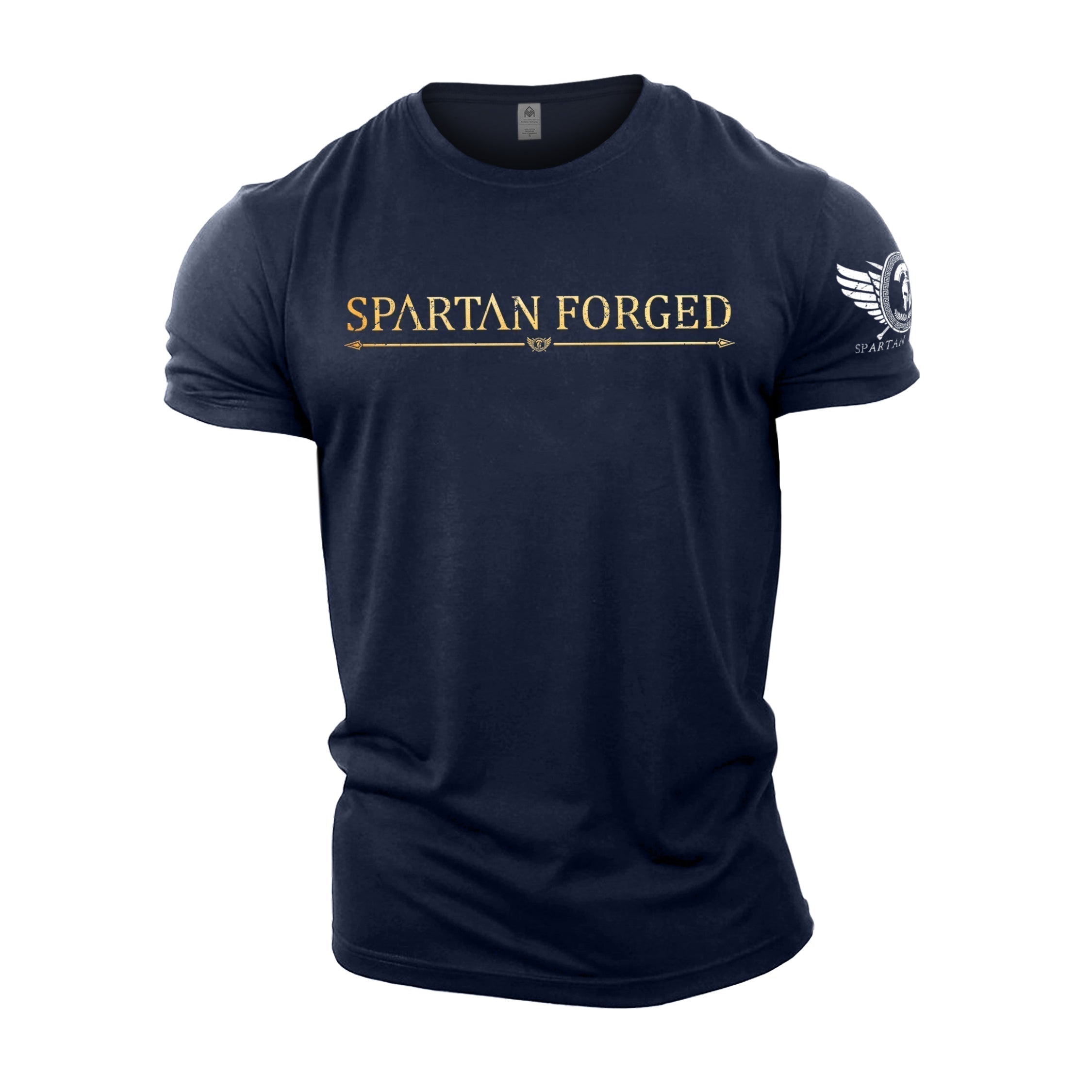 Spartan Smidd Gull T-skjorte