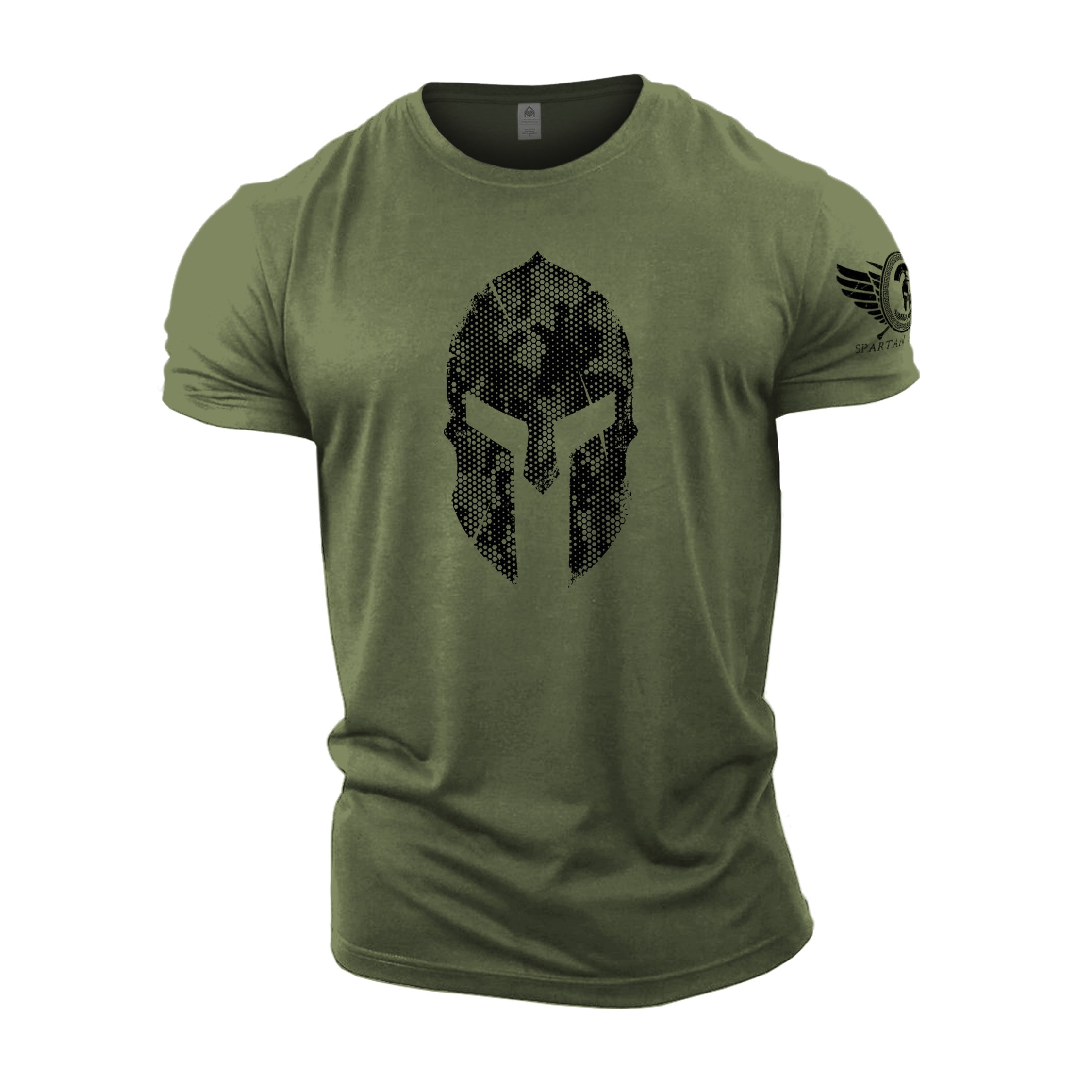Spartan Camouflage Helmet T-Shirt