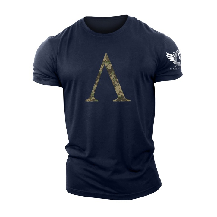 T-shirt Camouflage Symbole Spartan