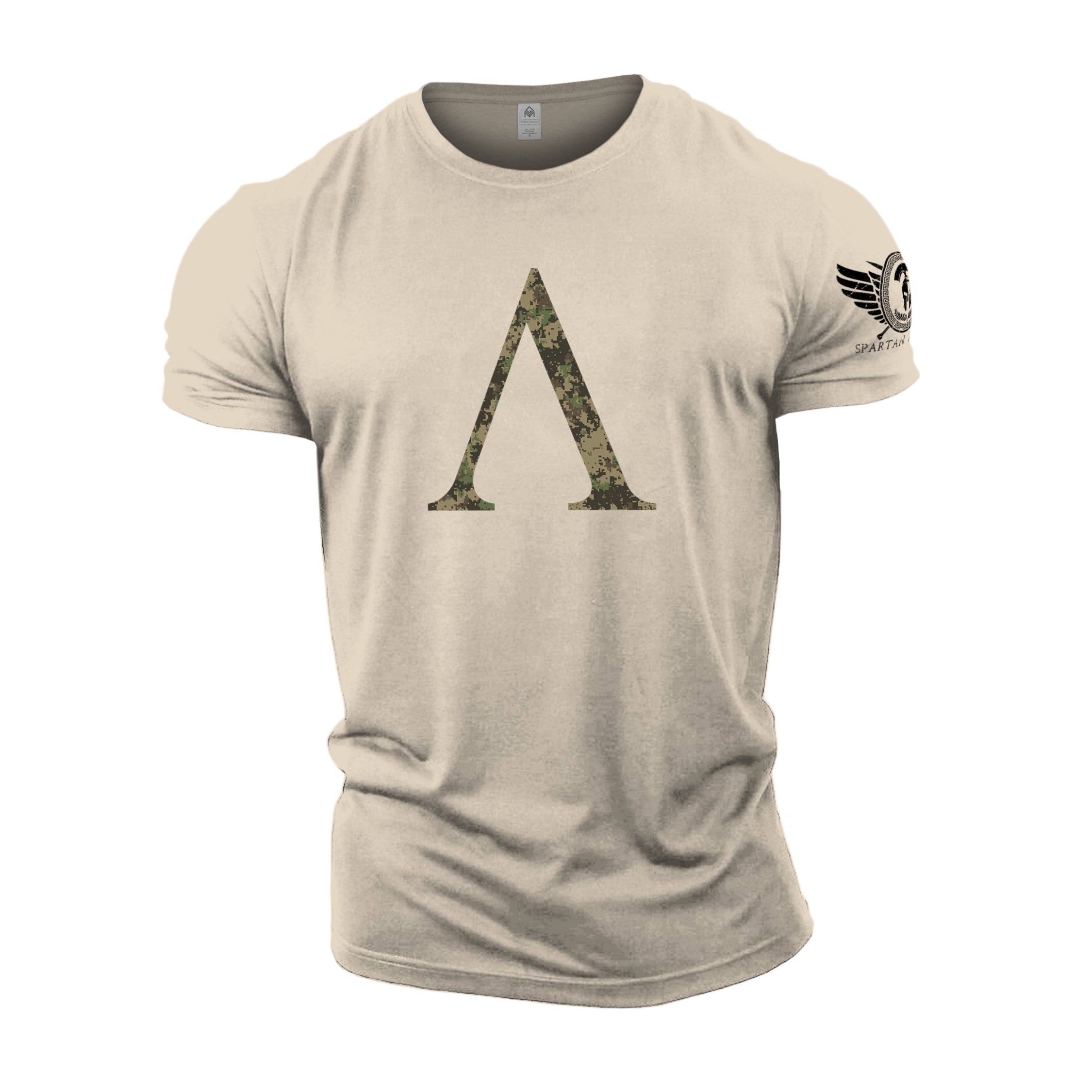 Spartan A Symbol Camo T-Shirt