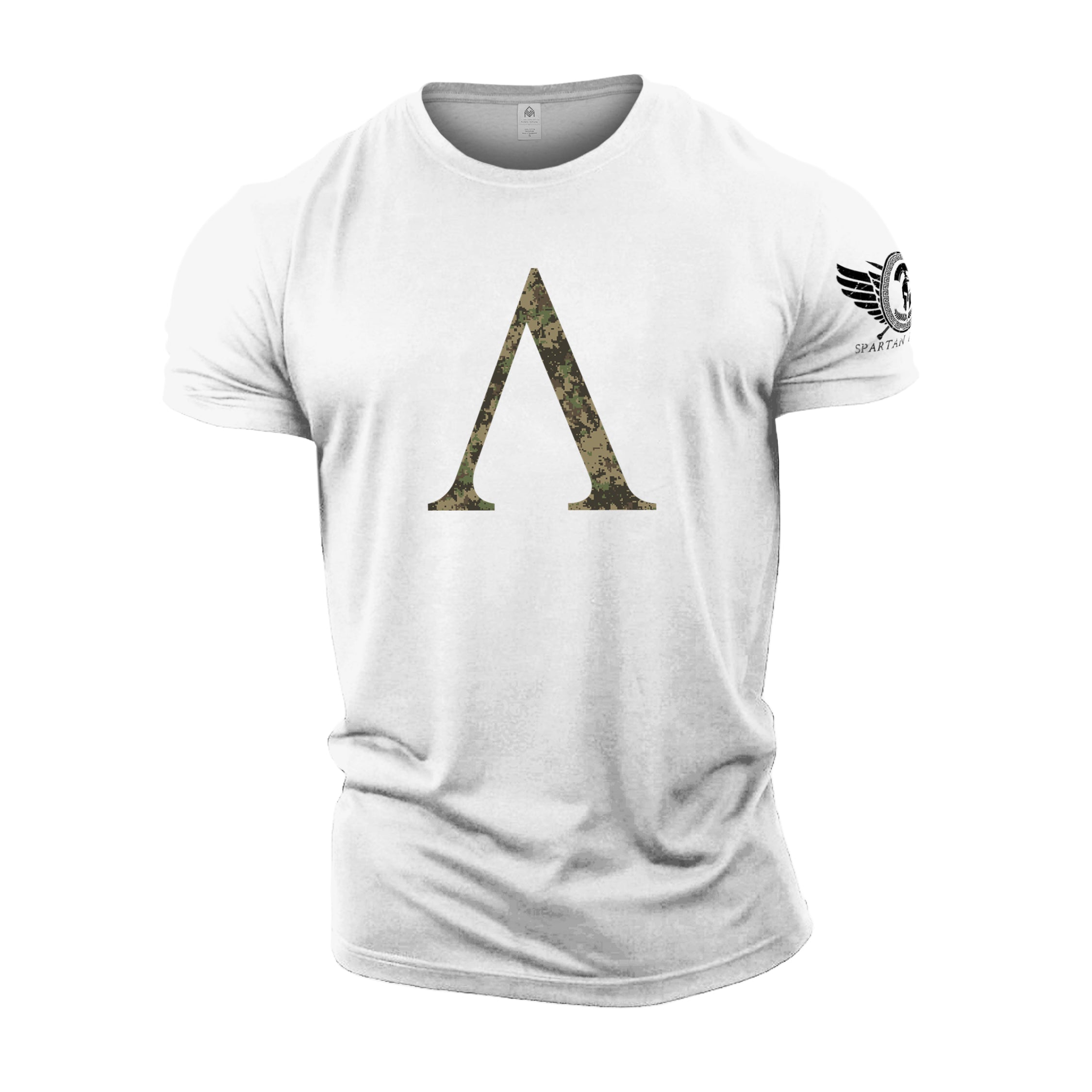 Spartan A Symbol Camo T-Shirt