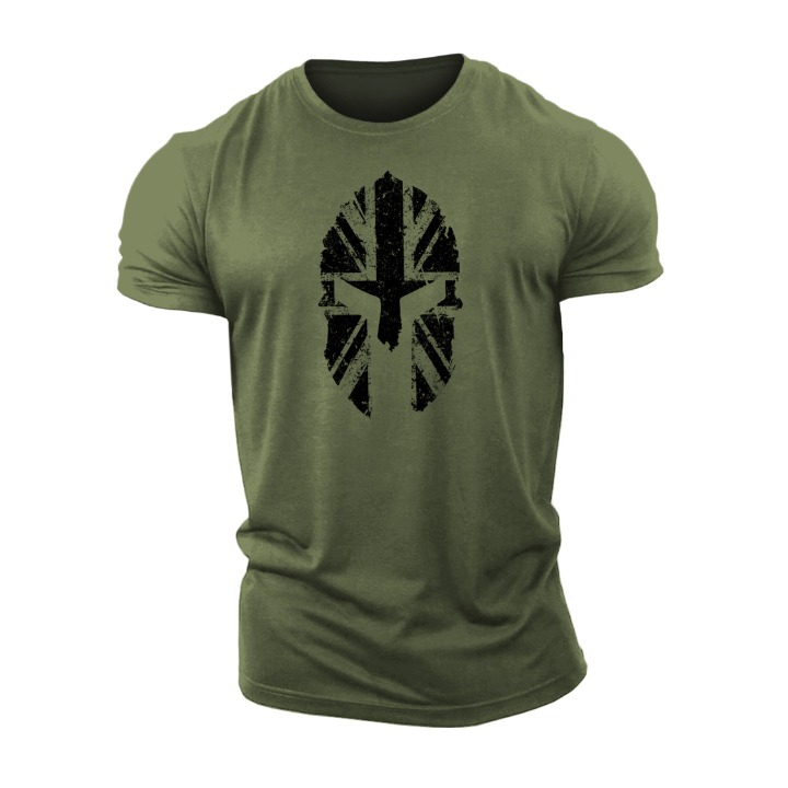 Spartan United Kingdom Helmet T-Shirt